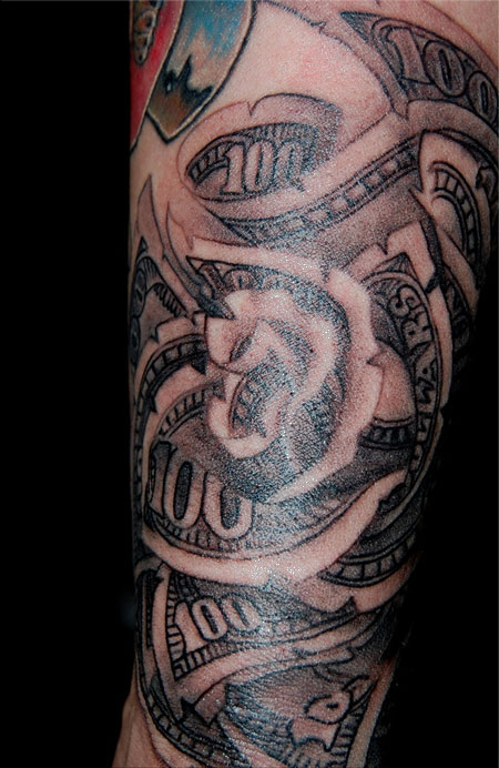 money-tattoos